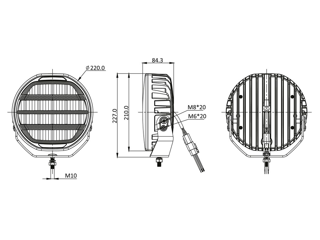 Lisävalo OZZ XR2 P9" - Image 2