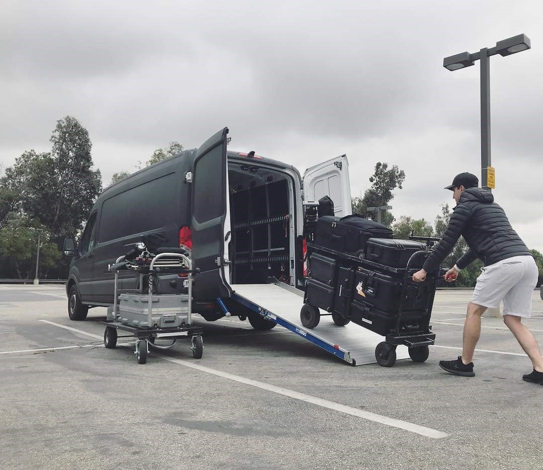 Lastausramppi pakettiautoon WM Light Plus kantavuus 400-600kg - Image 6