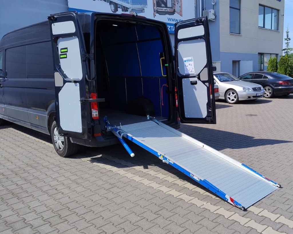 Lastausramppi pakettiautoon WM Light Plus kantavuus 400-600kg - Image 5