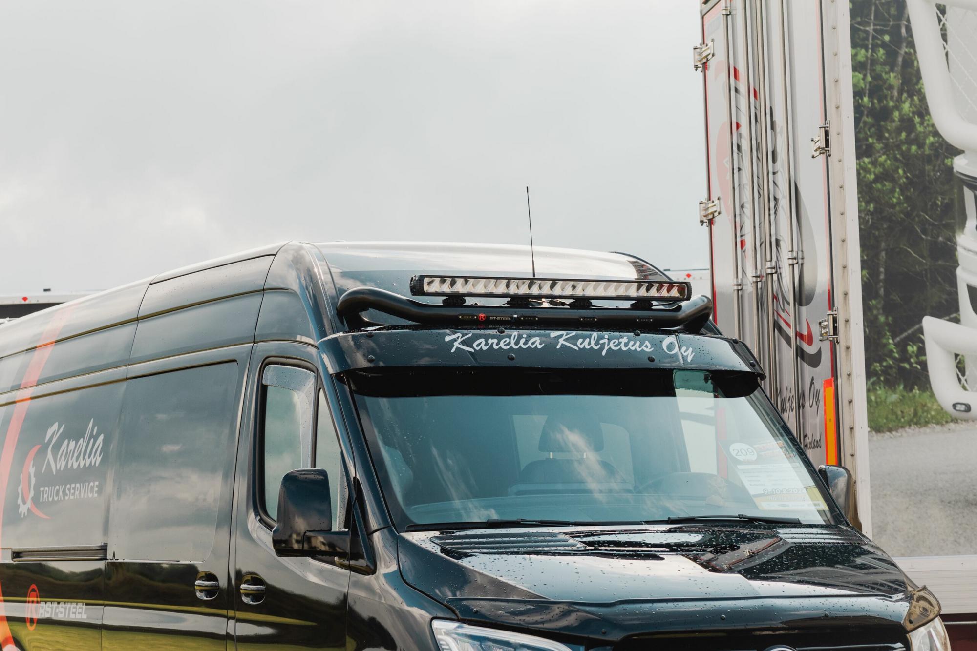 Lisävaloteline pakettiauton katolle (leveä) - Image 2