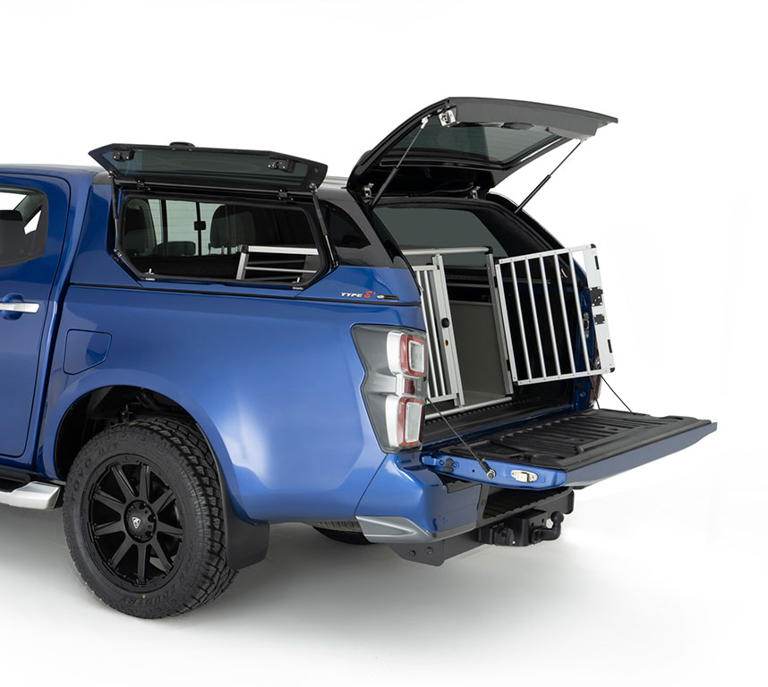 Koirahäkki tuplaovilla P92L92K70 - Image 3