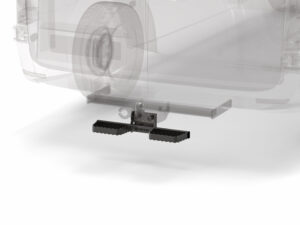 Askelma vetokoukkuun 600mm