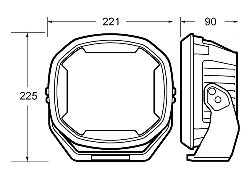 Lisävalo Vision X Explora 9" - Image 5