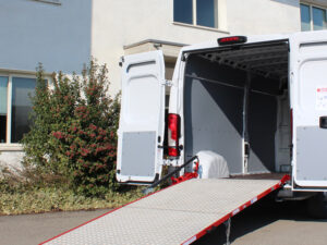 Lastausramppi pakettiautoon WM PC kantavuus 600kg