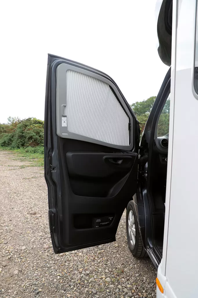 Sivuikkunoiden pimennysverhot MB Sprinter 19-