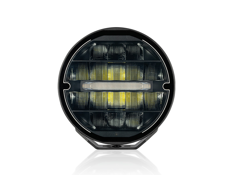 Optibeam Elites 9 pyöreä lisävalo lämmitettävällä lasilla - Image 3